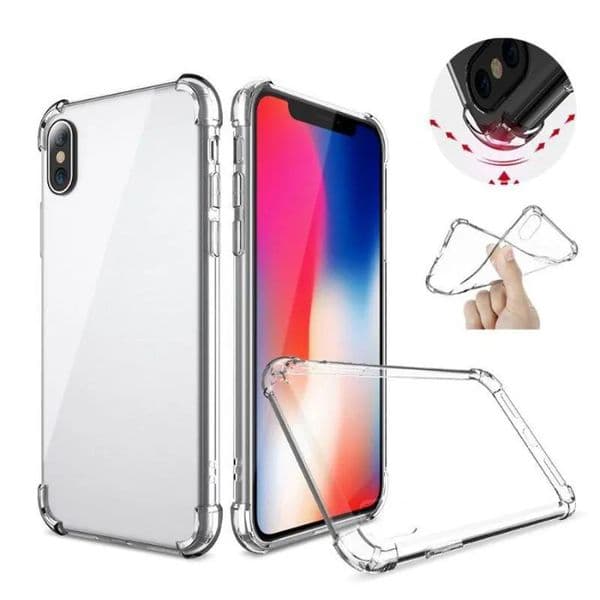 TAX FREE Shockproof Clear TPU Case For IPhone 15 PRO MAX With Bumper Bumper Back Cover For Samsung S24 ULTRA A15 5G