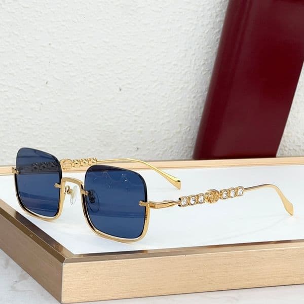 New GG Eyewear GG1660 TOP Quality Designer for Men Women Fashion Classic Semi-Rimless Luxury Brand Sunglasses UV400 With Original Box Case Size 52-23-147