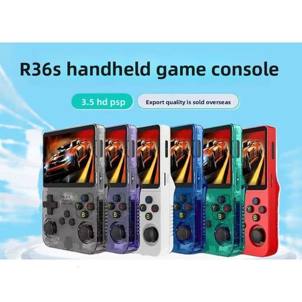 R36s 3.5 HD Large Screen GTA Retro Classic Portable Arcade PSP Handheld Game Console