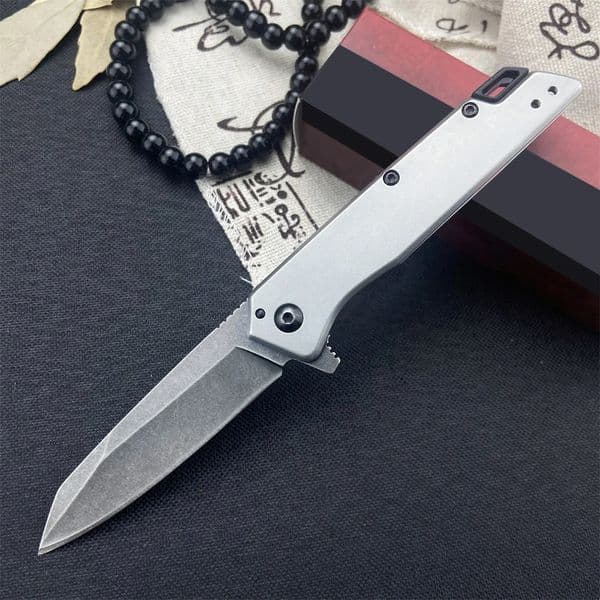 New 1365 Outdoor Camping Hiking Fishing Portable Folding Knife Durable 8Cr13Mov Steel Suitable for folding knife EDC Practical Cutting Knife