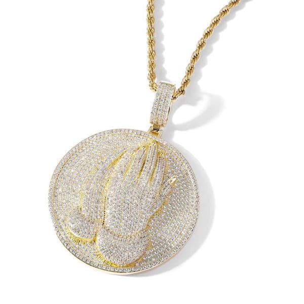 Custom 925 Silver Luxury Moissanite Pendant for Woman Out Moissanite Diamond Necklace Hip Hop for Men Iced Out lion