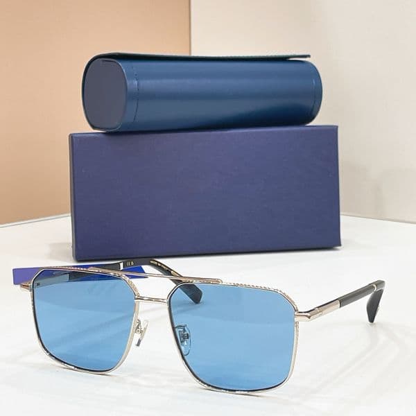Sunglasses For Men Women Fashion SCHL77 Summer Designer Stylish High Street Catwalk Style Anti Ultraviolet UV400 Plate Metal Square Full Frame Glasses Random