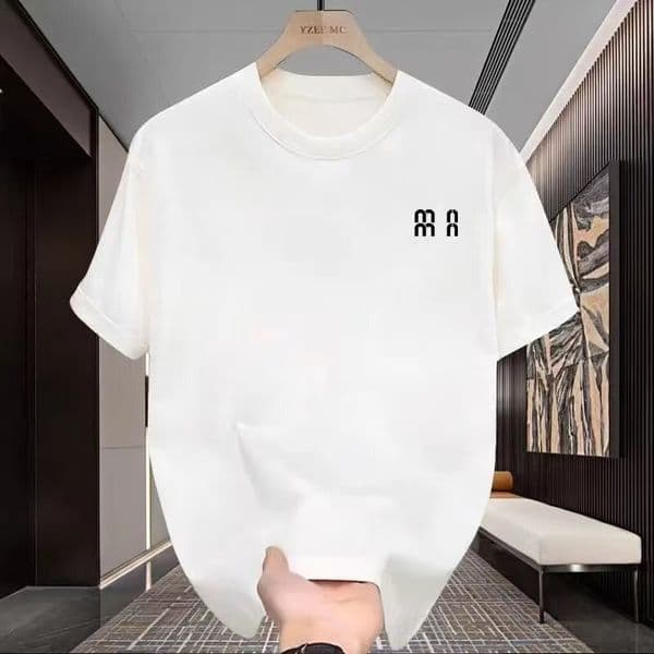 2026 Embroidered Pure Cotton Short Sleeve For Women Summer New Chinese Style Trendy Versatile Large Size T-Shirt