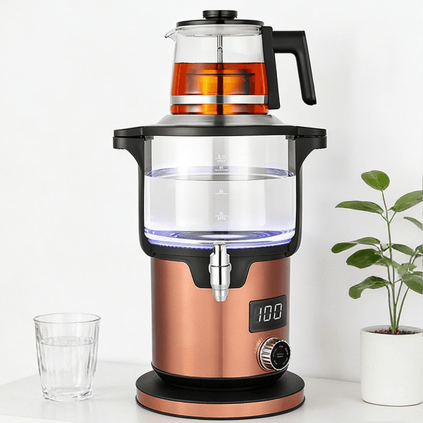 Smart Home Appliances Tea Maker 2000W 4.5L Electric Kettles Strix Control Fast Boiling Water Boiler With 1.1L Teapot