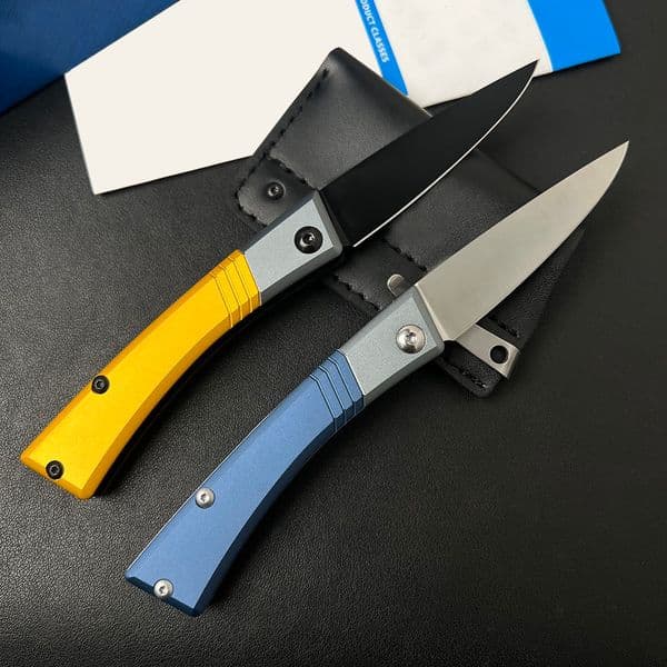 315 Folding Knife M390 Satin Steel Knives knife T6 Aluminum Handle Outdoor Camping Hiking EDC Tools