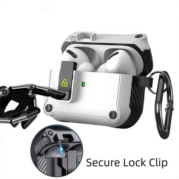 Security Lock Cover for AirPods Pro 2 3 Case for AirPods Pro2 Pro 2nd Gen 2023 Shockproof Cover for Airpods 4 4th 3 Fundas J260423