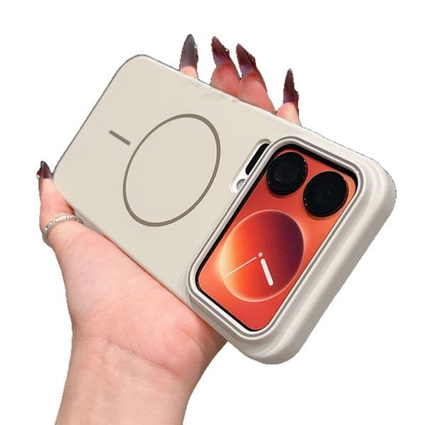 Suitable for mobile phone case Xiaomi 17Pro, soft magnetic suction, Xiaomi 17Pro simple matte skin-feel hard shell protective cover