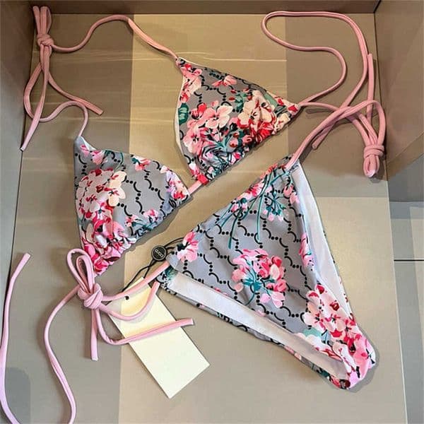 Summer Designer Bikini Womens Bikinis Set Sexy Clear Strap Luxurys Swimsuit Stars Shape Swimwears Ladies Bathing Suit Swim wear Beach Clothes Biquini TEW3T