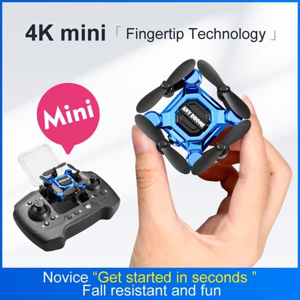 K04 Mini Quadcopter Drones Folding Camera Drone 4k Profesional Mavic Air2 Storage Aircraft Aerial Photography High Definition Rc Quadcopter Airplane with Camera