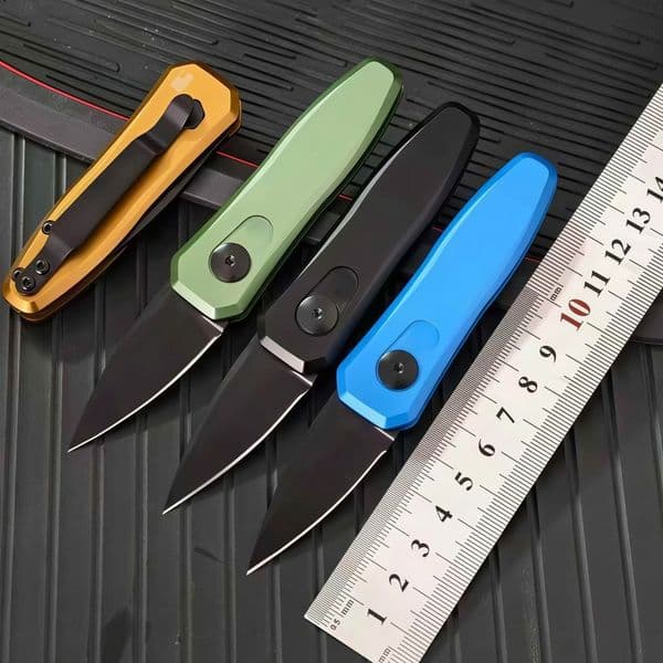 Mini 7500 7500BLK Launch 4 Folding folding knife Pocket Knife CPM154 Blade Aluminum Alloy Handle Camping Hiking EDC Tool Outdoor Knife