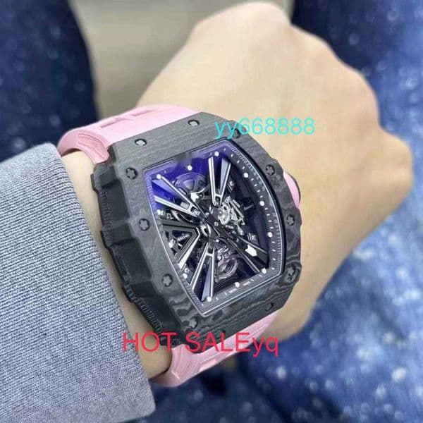Designer Watch Men's Watches Wristwatch Automatic Mechanical Movement watches R12-01 Carbon fiber BMLLq yqtgood