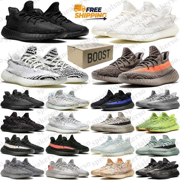 Free Shipping with box Designer 350 boost v2 sneakers Running Shoes bone onyx d h gate trainers for mens womens chaussure zapatillas Outdoor men women Sports runners