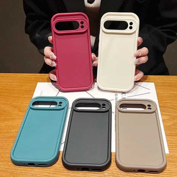 Simple Soft TPU Solid Color Skin Friendly Case For Google Pixel 10 9 Pro XL 8 7 A Pro Unique Anti-Fall Shockproof Silicone Cover J260423