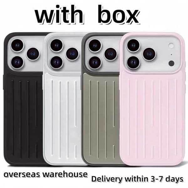 phone case luggage designed specifically for phones, suitable for Phone 17 Pro Max 16 15 14 13 versions, stylish and versatile with fast logistics with box