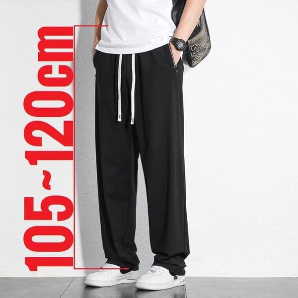 Tall Clothes Mens Pants Extra Long Length Summer Trouser Male Ice Silk Sport Inseam 36 190 Cm 120 115 Leg 110 120cm 115cm 105 260423