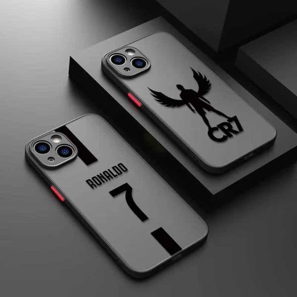 Football Star Cristiano Ronaldo Number 7 Jersey Phone Case For iPhone 16 17 Air 15 11 12 13 14 Pro Max Mini X XR XS Max 8 Cover J260423