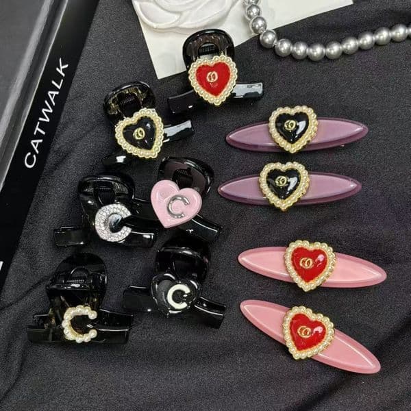 Hair Clips Design Letter Barrettes Designer HairJewelry Classic Design Hairpin Birthday Love Gift Hair Clips