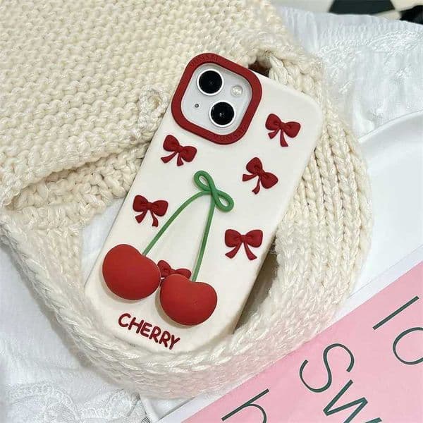 Suitable for iPhone16 17Promax phone case polka dot pendant animal shell iPhone16 15 14 13pro cute phone case J260423