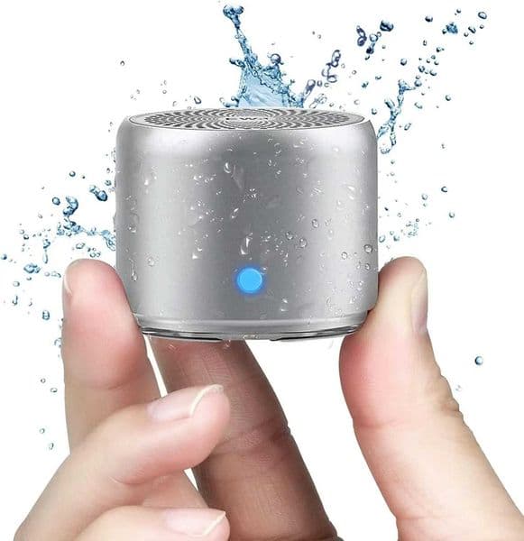 Portable Mini Bluetooth Speaker with Deep Bass Waterproof for Travel and Outdoor Use Q260424