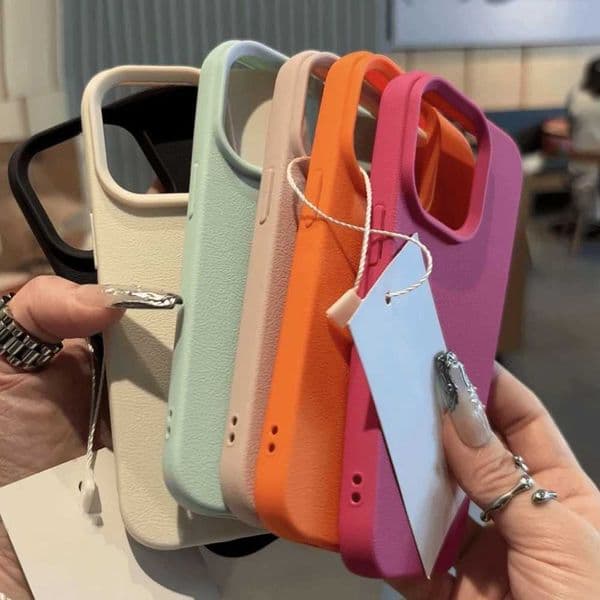 Leather TPU Phone Case For iPhone 17 Pro Max 16 13 11 15 14 Plus 12 17 Air 17Promax 16promax Shockproof Soft Funda Cover Coque J260423