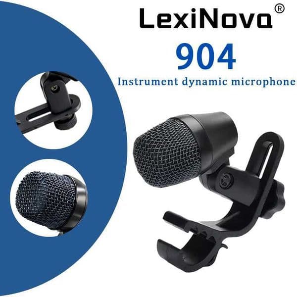 904 Tom Snare Evolution Series Small Drum Cardioid Wired Microphone with Fixed Clip E For Professional Instrument Recording Mic J260423