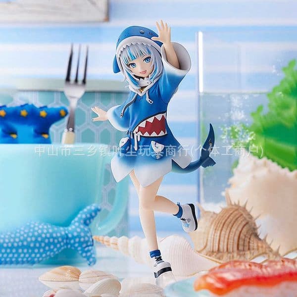 KO Anime Girl Virtual Streamer Kawaigura Figure Toy Bookshelf Case DecorationL260424