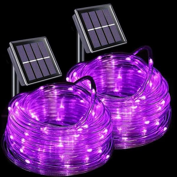 Outdoor LED Solar Fairy String Lights 30020010050 LEDs Copper Silver Wire Garland Waterproof 8 Modes for Christmas Wedding 260423