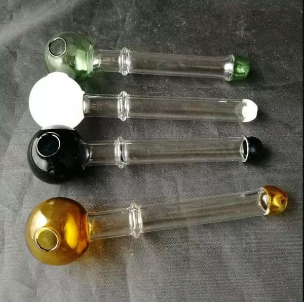 Coloured Straight Pot ,Wholesale Glass Bongs Oil Burner Water Pipes l Rigs Smoking