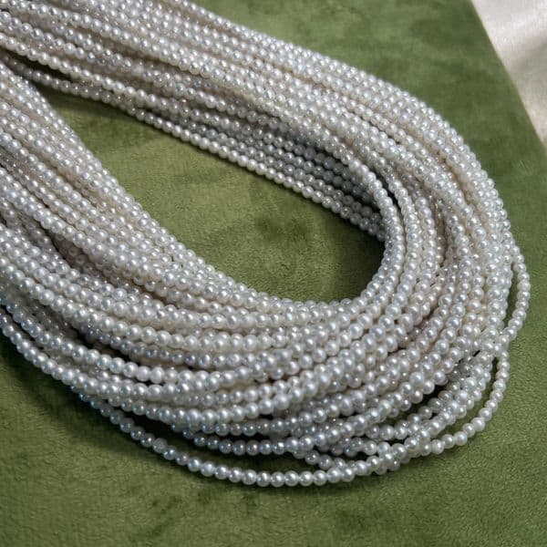 2-m High Quality Near-round Beads Exquisite Natural Freshwater Pearls for Jewelry Making DIY Necklace Bracelet Accessories260421