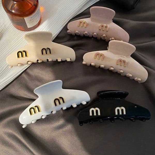 Hair Clips Barrettes Designer Womens Hairpin Brand Claw Clip Classic Hairclip Fashion Letter Shark Hairpin Luxury Hair Accessories