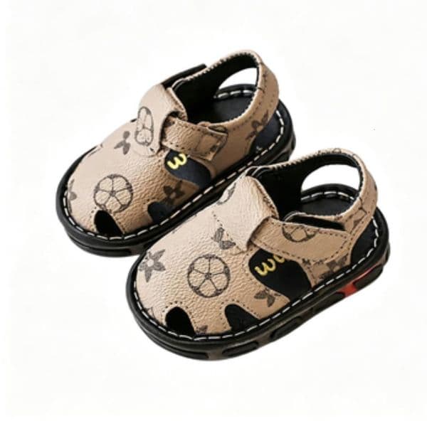 Non-slip Soft Sole Summer Toddler Boys Girls Kids Sandals 2 Styles Designer Baby Walking Shoes Casual Children Outdoor Beach Shoes Z260603