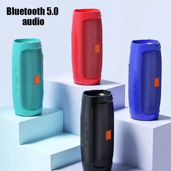 Portable Subwoofer Bluetooth Speakers Outdoor Stereo Surround Waterproof Loudspeaker Wireless Sound Box Support FM Radio TF Card Q260424