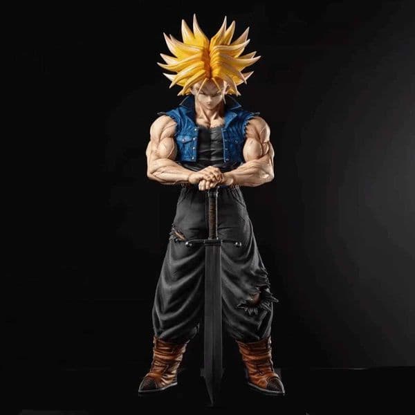 Anime Dragon Ball Z Trunks Figure Future Trunks Action Figures 25CMPVC Statue Collection Model Toys for Children Gifts S260423