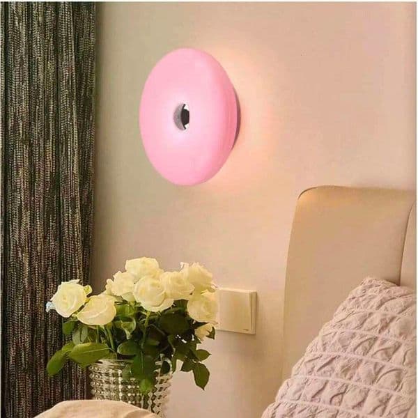Desk Lamp 3 Light Modes Smooth Surface Cozy Room Lighting Home Decor Mini Donut Reading Corner Gift
