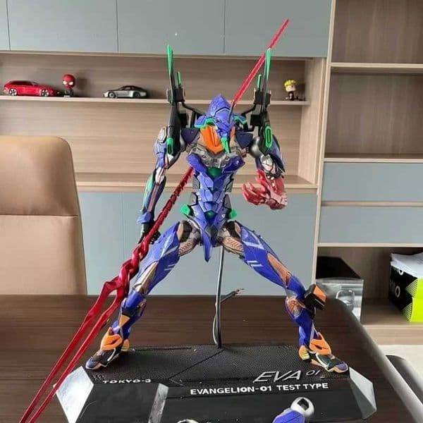 Hot Sale High Quality 33cm Evanglion 01 Anime Figure Eva Mutations Figurine Collection Statue Desk Ornaments Birthday GiftsL260424