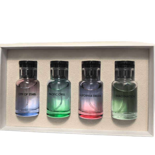 Perfume Set Cologne Perfume Luxury 4*30ml Perfume Set Imagination City of Stars Cologne Parfum Fragrance Long Lasting Designer Perfume for Body Mist Natural Scent