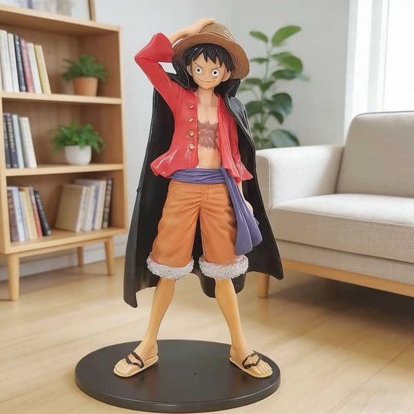 Spot One Piece Straw Hat Kid Treasure Hunt Cloak Luffy Ornament Handmade Model Birthday Surprise Gift Ornament S260424