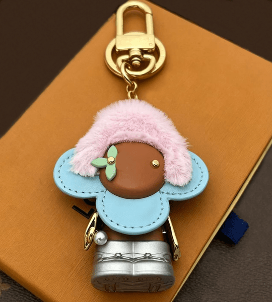 Designer Sunflower Hawaii Vivi On The Slopes Bag Charm Luxury Candy Heart Keychain KeyBag Charms With Colorour L Letter Pendant Fashion Cartoon T260528