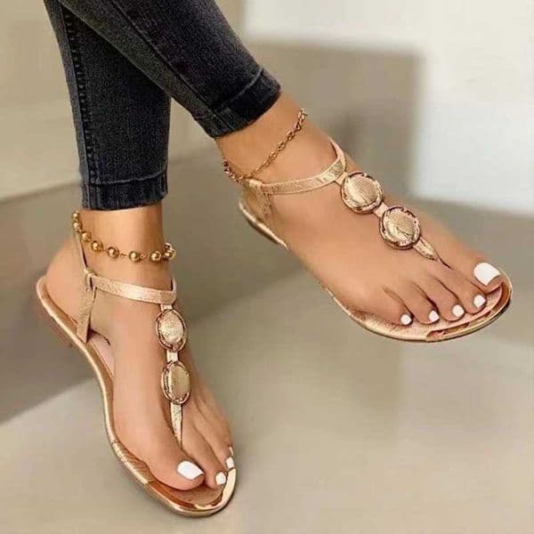 Summer Womens Snadals Outdoor Flip Flops Trend Women Flats Plus Size Designer Women Shoes Luxury Sandalias De Mujer Verano 2025 Q260425