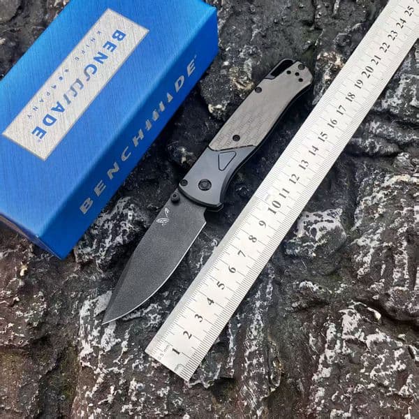 BM535 KITH Bugout folding knife Aluminum Handle Ball Bearings Mark M390 Pocket EDC Tool Camping Hunting Fish Tactical Folding Blade Knife