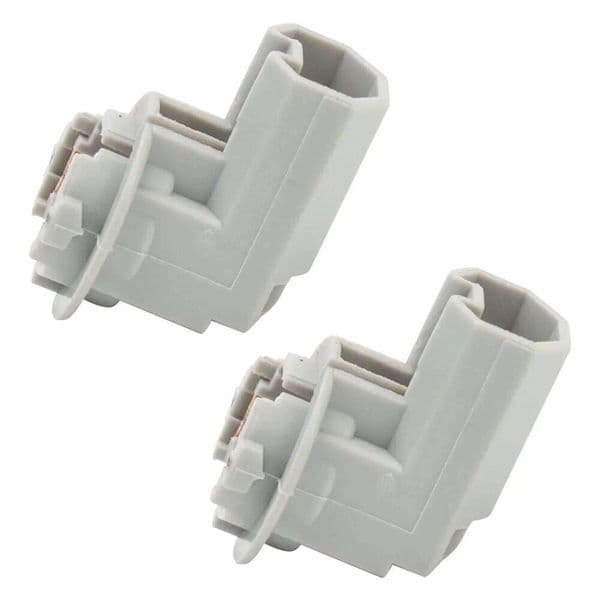 8127502080 1 Pair Left & Right Side License Light Adapter Number Plate Lamp Holder for E12 Corolla Verso 2004-2009