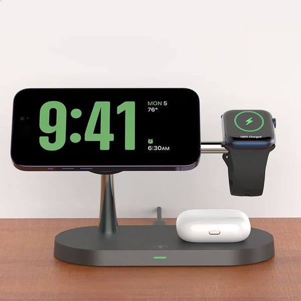 3 in 1 Wireless Charger Stand For iPhone 12/13/14/15/16/17 Fast Charging Station for Watch 10 9 8 7 6 5 4 2 3 Pro 260410