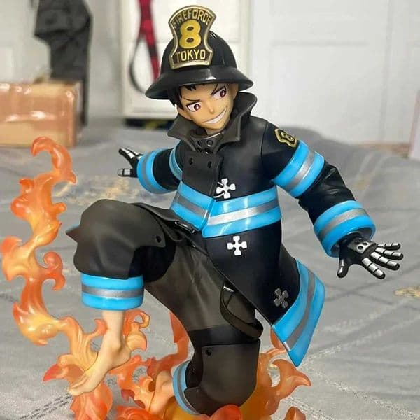 Fire Force Enen No Shouboutai Shinra Anime Character Collectible Model Statue Figure Toy Decoration Small Gi MerchandiseL260424