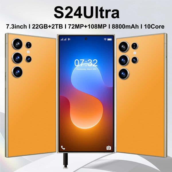 S24U Android Ultra Large Screen HD 73inch Smartphone 8-Core 216G Full Network 4G Built-in Stylus R251206