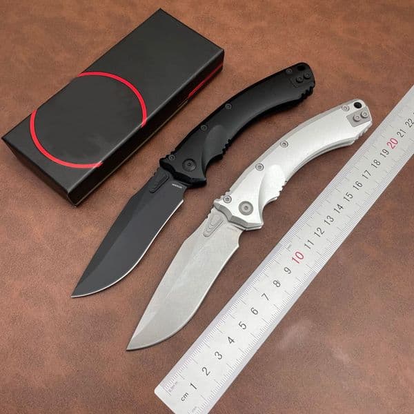 Aluminum Handle Mark M390MK Blade Outdoor Camping Hunting Kitchen Survival EDC Tool Folding Knife thumbnail 2