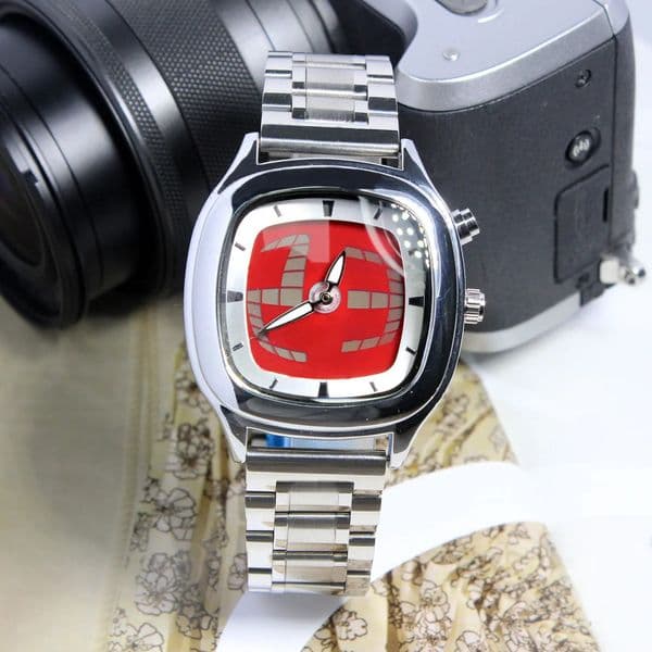 Fashionable creative mens watch y2k ins style pointer digital dual display luminous men quartz watch relojes para hombres 260424