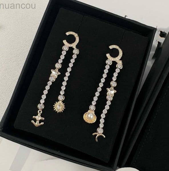 new styles Various gold Stud Earring Letter C Woman Earing Designer Luxury ccity Jewelry crystal pearl Hoop Earrings 4909