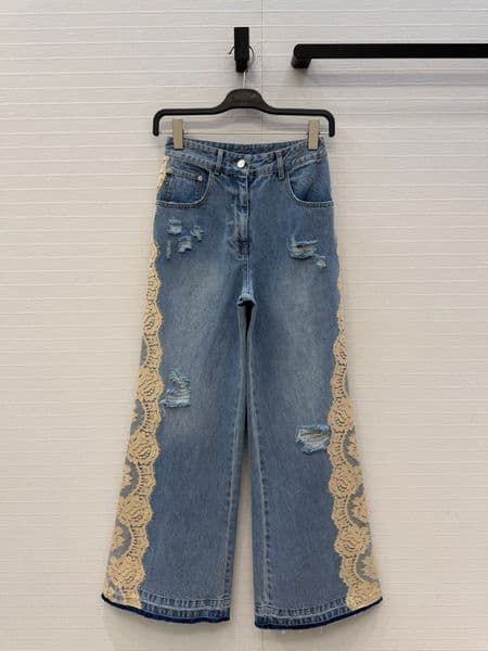 Milan Runway Jeans 2026 New Spr Summer Fashion Womens Designer Jeans Brand Same Style Pants 0426-2 Z260513