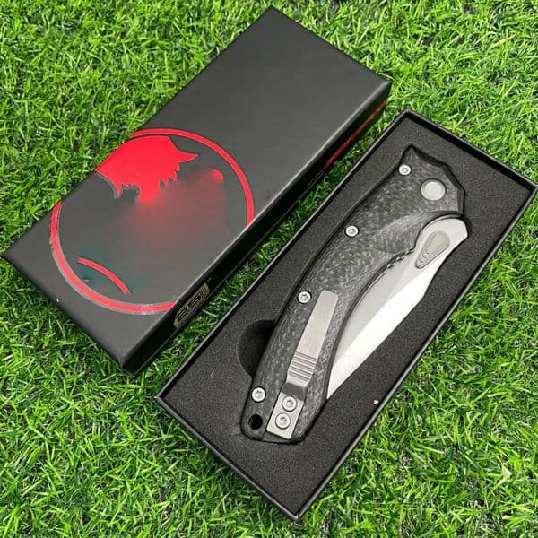 folding knife M390MK Blade EDC Folding Knife Aluminium Alloy Handle Outdoor Hunting Camping Fishing Hiking Survival Pocket Knife knivefolding