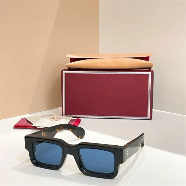 Premium Unisex Square Sunglasses Multi-color Frame UV400 Protection Retro Style Fashion Shades for Men Women